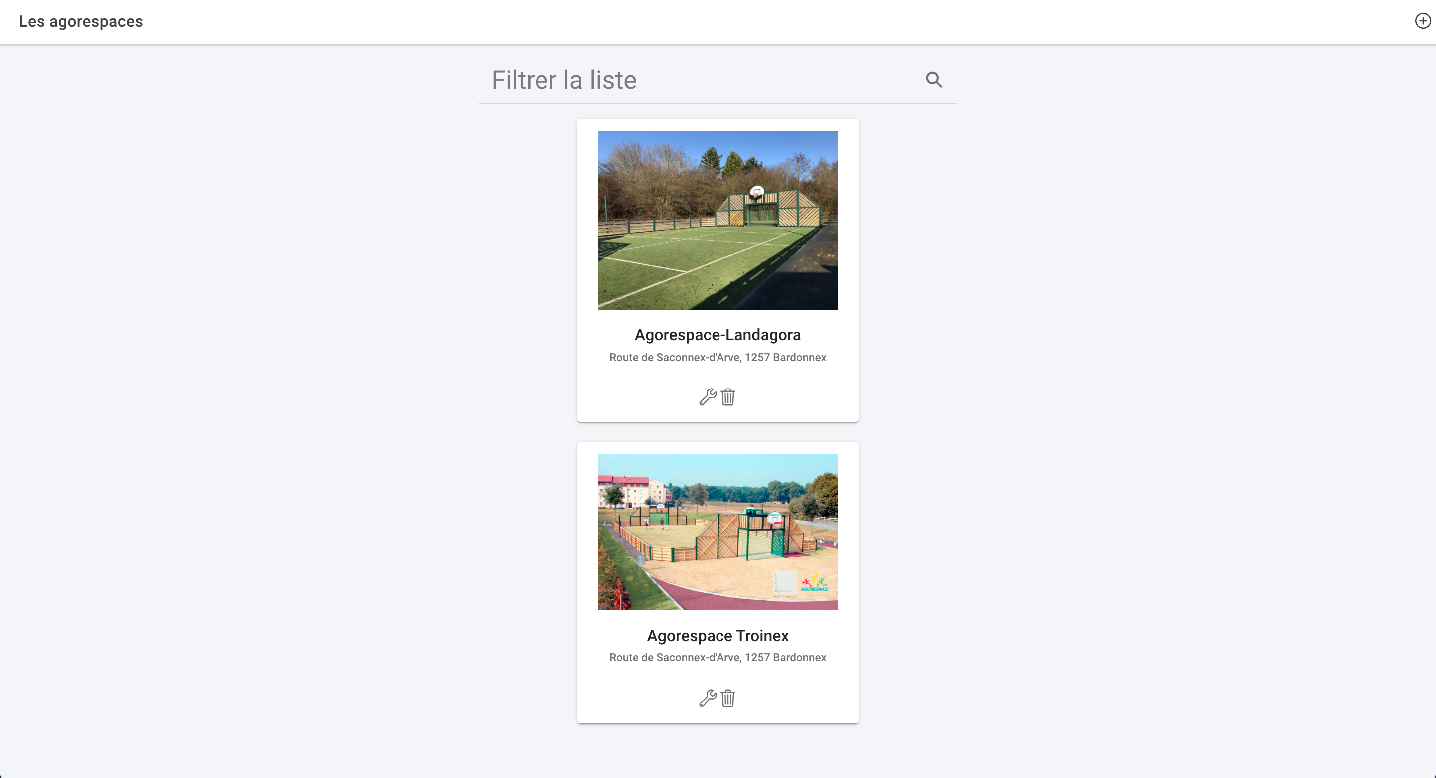 Création d'une application en Angular 11 & Ionic qui permet de localiser des terrains multijeu et des parc work out.